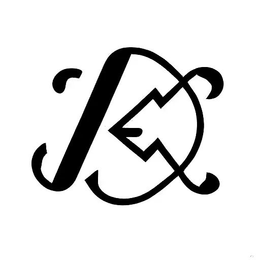 combination of letters A, C and L tattoo design idea