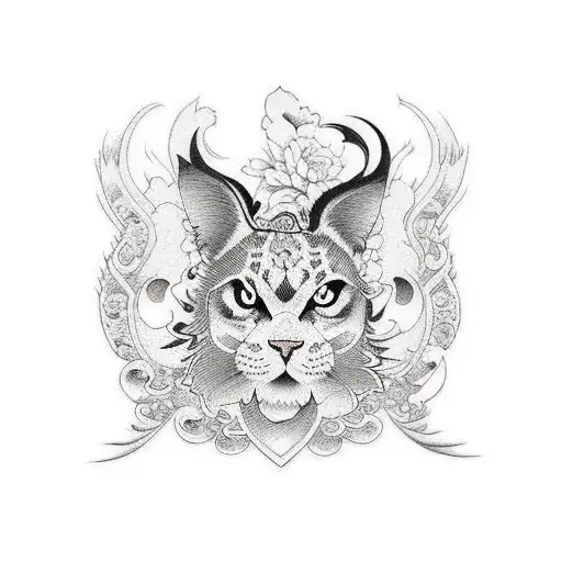 korean style tattoo design idea