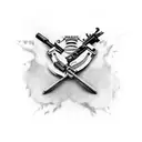 If I had a gun Noel Gallagher  tattoo design idea