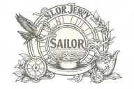 sailor jerry rise and shine I would stil tattoo design idea