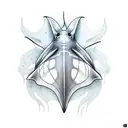 manta ray tattoo design idea