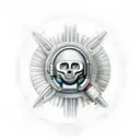 giger astronaut tool tattoo design idea