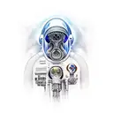 giger astronaut tool tattoo design idea