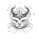 warrior overthinker tattoo design idea