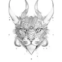 masculine overthinker tattoo design idea