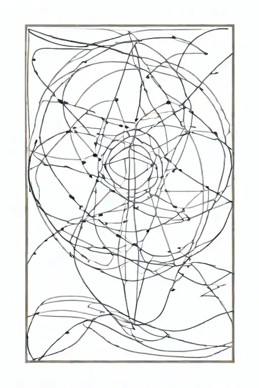 masculine energy in symbolic form camouflaged tattoo design idea