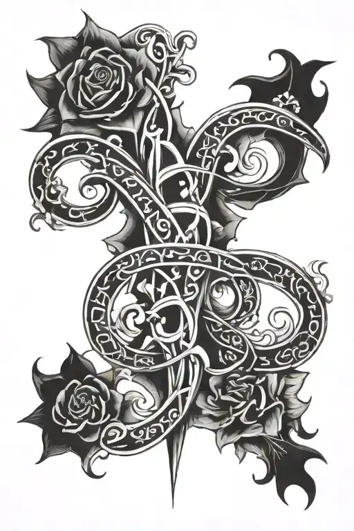 prayers written out  tattoo design idea