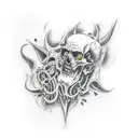 Hades tattoo design idea