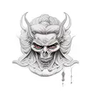 Hades tattoo design idea