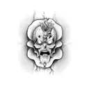 Hades tattoo design idea