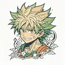 bakugo deku tattoo design idea