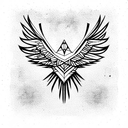 vulture  tattoo design idea