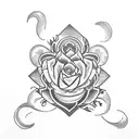 tattoo ideas for siblings that combines things - love for travel, love for cooking and love for each other tattoo design idea