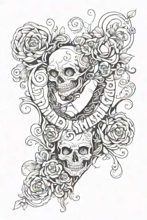 misunderstood love tattoo design idea