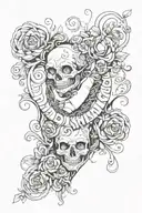 misunderstood love tattoo design idea