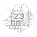 incorporating 22nd Block and the street you grew up on Forest st, and the area code 614 tattoo design idea