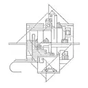 incorporating 22nd Block and the street you grew up on Forest st, and the area code 614 tattoo design idea