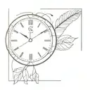 When the time is right, God will make it happen  tattoo design idea