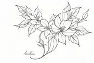 Aesthetic tattoo design idea