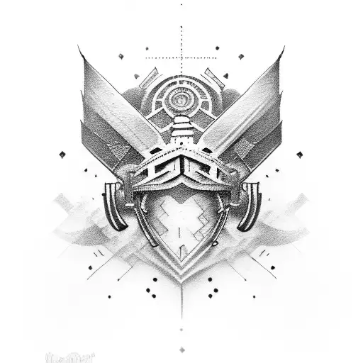 Invictus word tatoo tattoo design idea