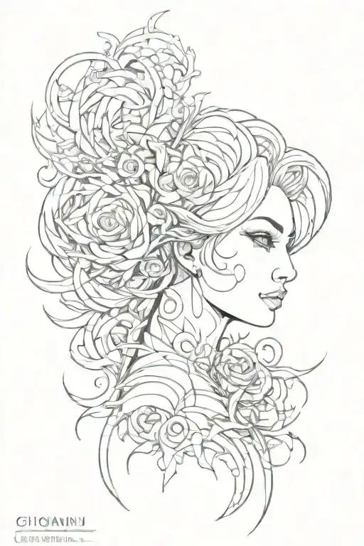 giovanni evelyn analiah tattoo design idea