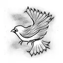 Bird tattoo design idea