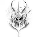 nazgul tattoo design idea