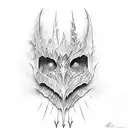 nazgul tattoo design idea