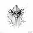 nazgul tattoo design idea