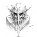 nazgul tattoo design idea