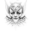 angels see no evil hear no evil speak no evil tattoo design idea