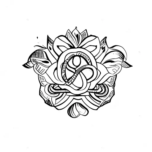 lei da atração  tattoo design idea