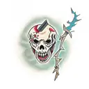 ash evil dead tattoo design idea