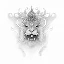 Bali tattoo design idea