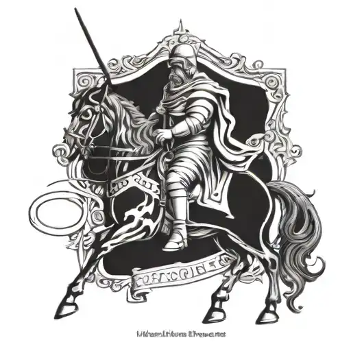 Martin of Tours tattoo design idea