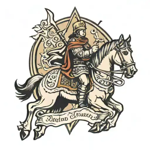 Martin of Tours tattoo design idea