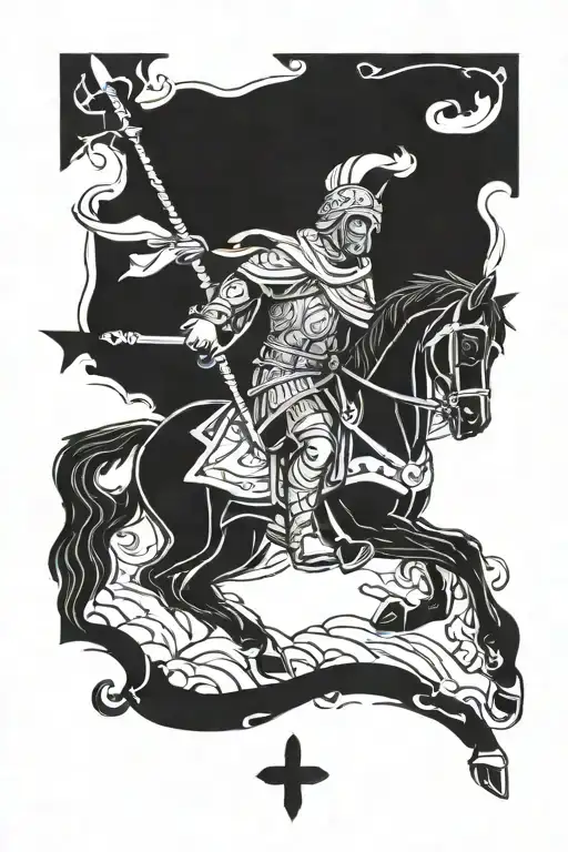 Martin of Tours tattoo design idea