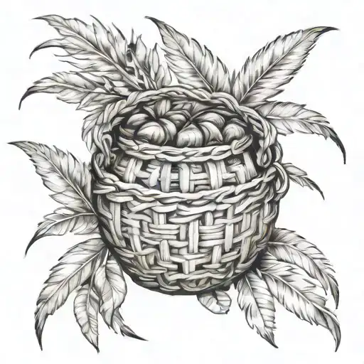 choctaw indian basket design tattoo design idea