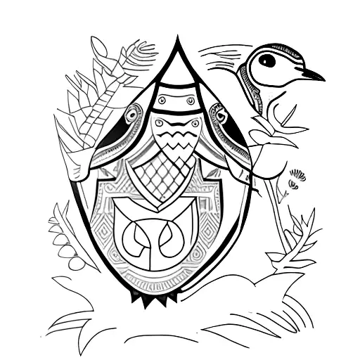 penguin West Ham  tattoo design idea