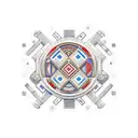 Combine elements of vyshyvanka designs with a modern twist to create a unique and intricate tattoo inspired by Ukrainian culture tattoo design idea