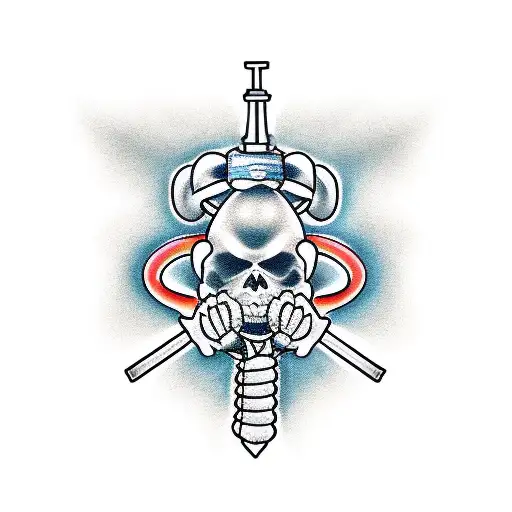 Ivy League, chiropractor, black belt, Navy Corpsman, body builder, son, Marine Corps  tattoo design idea