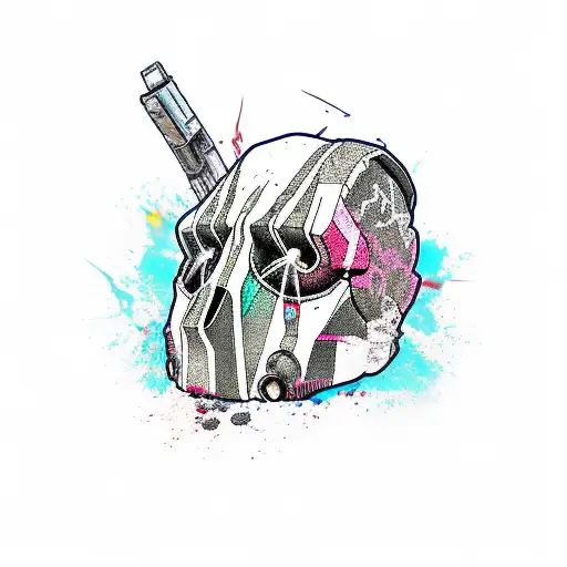 borderlands tattoo design idea