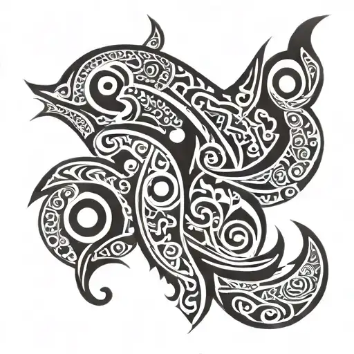 maori tribal tattoo design idea