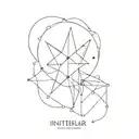 the İnterstellar  tattoo design idea