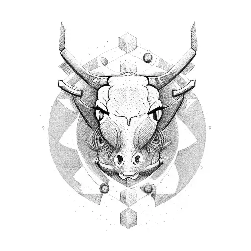 tractor tattoo design idea