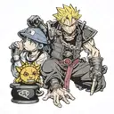 hunter x hunter naruto full metal alchemist tattoo design idea