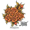 create text tattoo with text 'MΞΠΞLΦTΩΠ'. dont generater any shapes, generate only text tattoo design idea