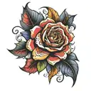 freehand  tattoo design idea