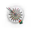 Darts tattoo design idea