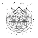 orion constellation tattoo design idea